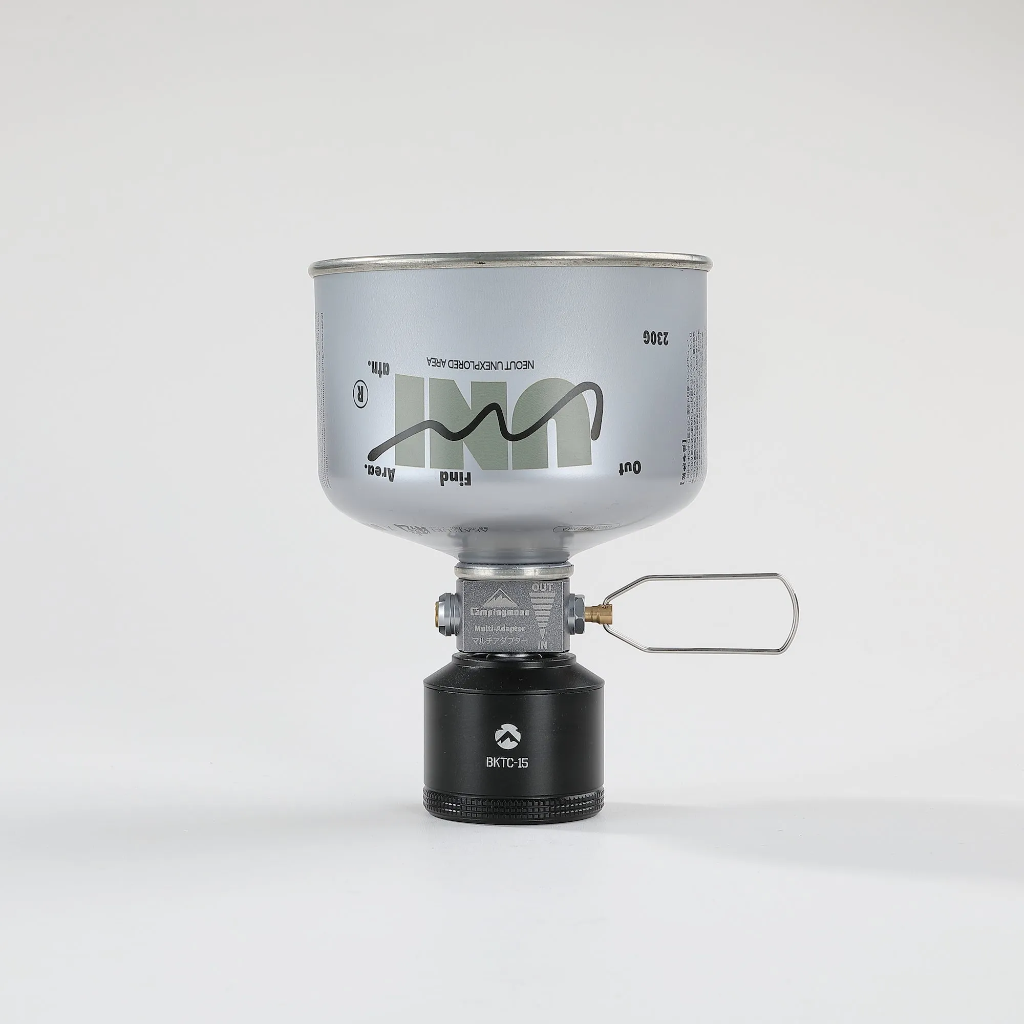 BKTC-15 15g Refillable Gas Canister for Backpacking Camping Gas Lantern