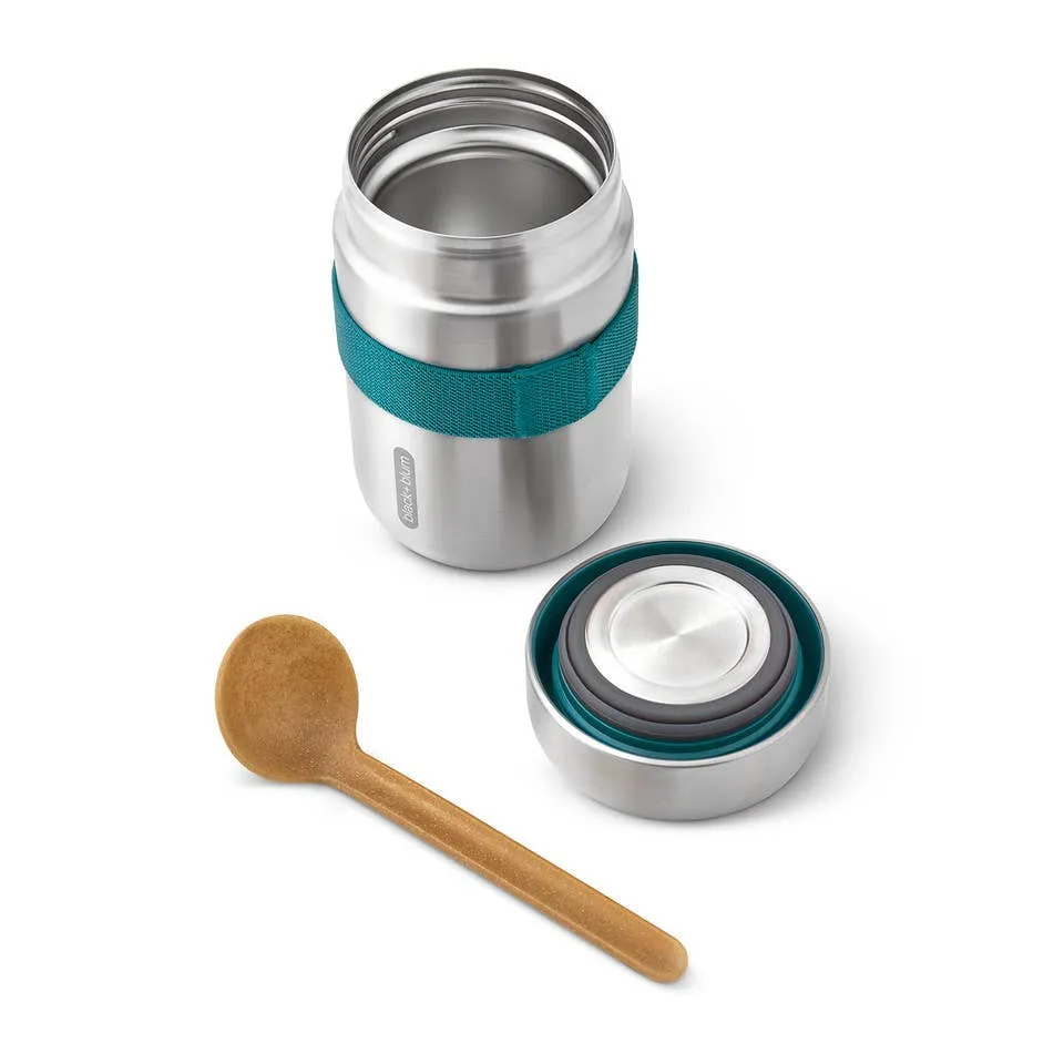 Black Blum - Insulated Flask - Leak Proof Stainless Steel Food Flask: Olive