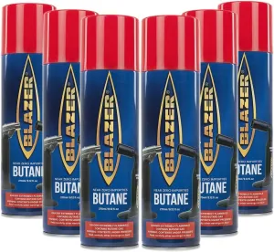 Blazer Butane Refill - 6 canisters