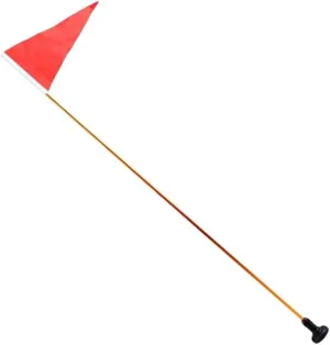 Boating Safety Essential 1.2m Folding Flag Pole Multi-function Boat Flag for Kayak