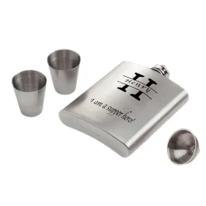Boxed gift,Elegant gift box,7oz stainless steel flask,Personalized stainless steel flask,Hip flask,Portable stainless steel flask, Metal flask, Small stainless steel flask, Stainless steel flask