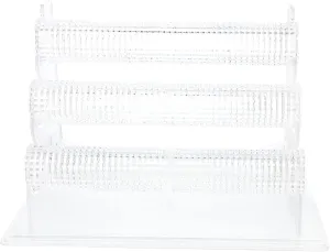 Bracelet Holder Display Stand 3 Layer Watch Stand Jewelry Rack Showcase Clear Pvc