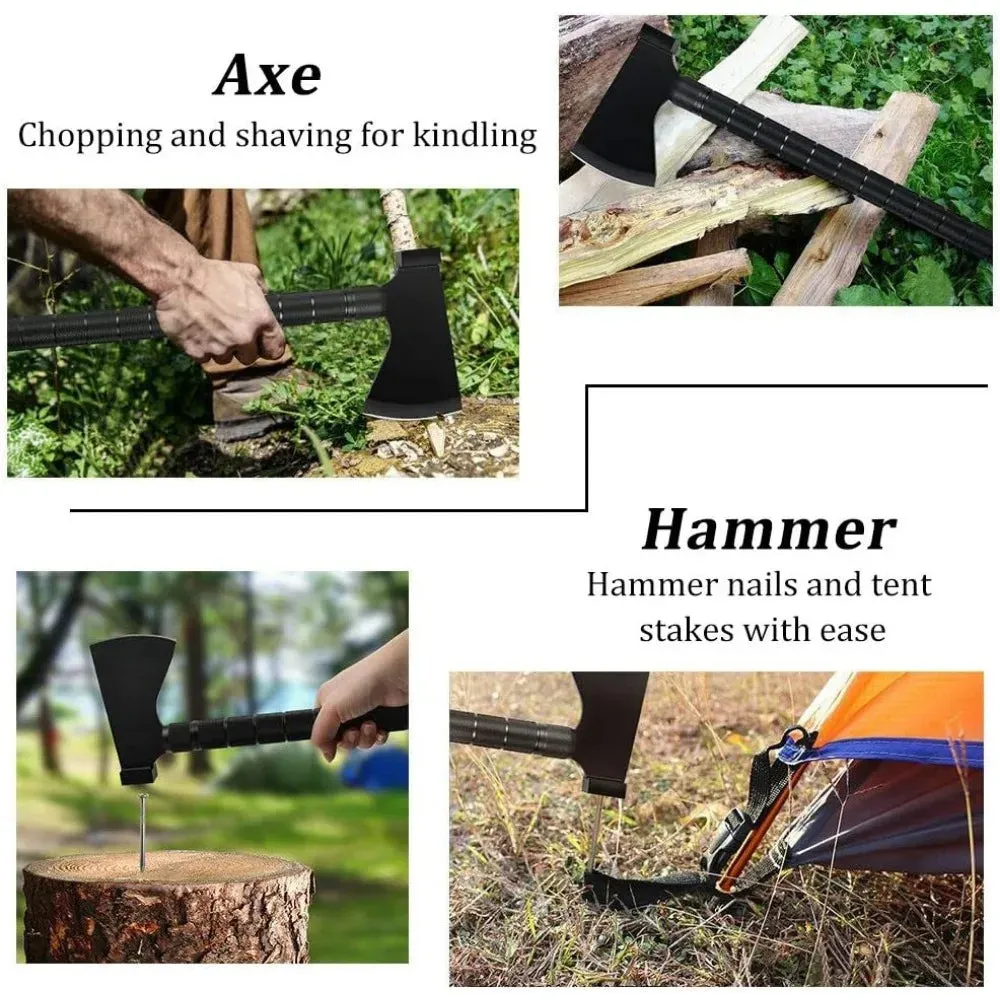 Camping Shovels Axe Spade Off-Roading Tool Kit for Hiking