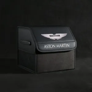 Car Trunk Storage Box for Aston Martin Vantage V8 Coupe 007 Edition,Foldable Storage Organiser Bag Trunk Boot Tidy Organiser Durable Large Volume Internal Accessories,30 * 31 * 30cm-B