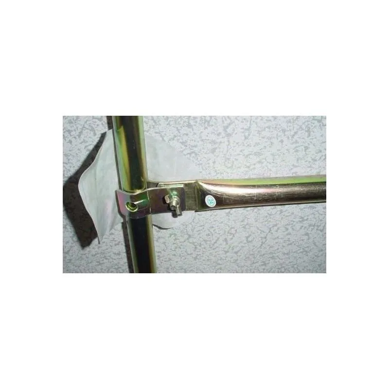 Caravan Awning Curved Roof Raiser Steel Pole - Standard Length - Size 14-16