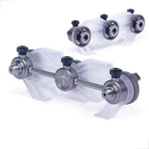 CB Station 3 / Cassette Butane Canister/Lindal Valve/Connects to Screw-Type / 3 can Connection