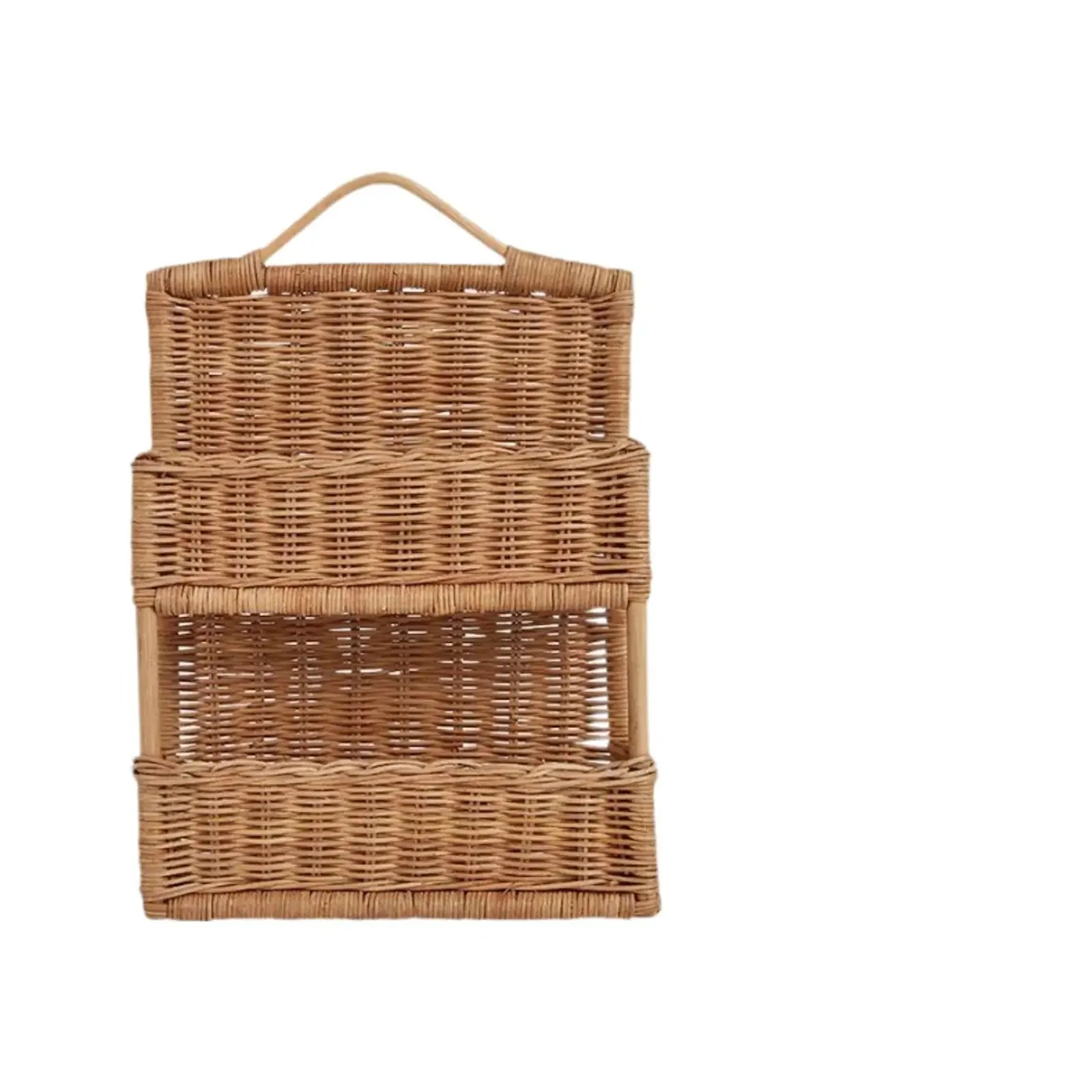 Cestino Da Parete Materiale Rattan Decorazione Parete Porta Oggetti Decorazione Casa