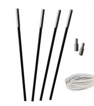 Chinook Fiberglass Pole Repair Kit - 9.5mm Diameter