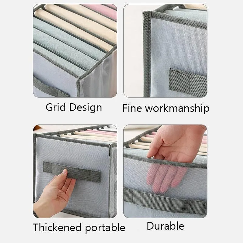 Clothes Organizer Box - Smart Storage Solution for Closet