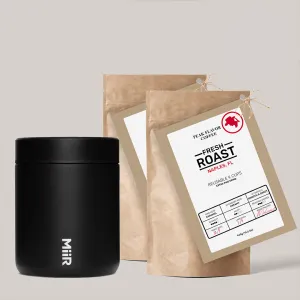 Coffee Grounds for Pods   Miir Coffee Canister / Bundle & Save