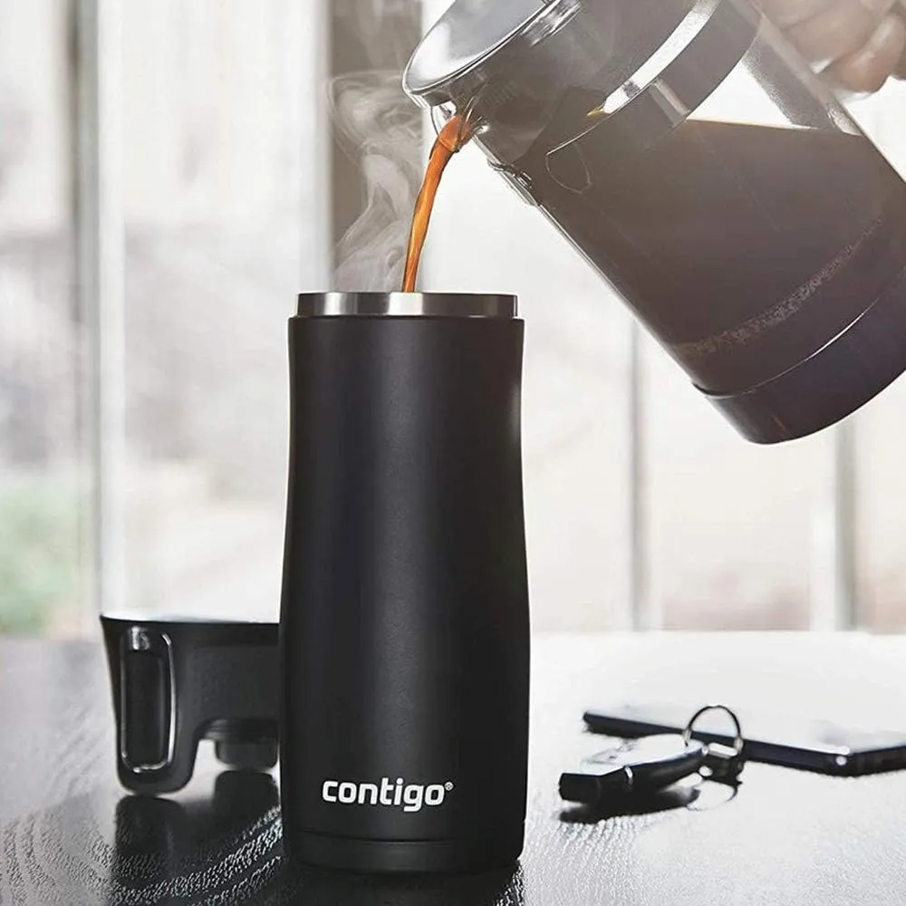 Contigo West Loop Autoseal Travel Mug, Stainless Steel Thermal Mug, Vacuum Flask, Leakproof Tumbler, Coffee Mug with BPA-Free Easy-Clean Lid