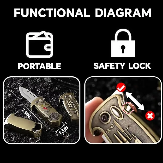 Cool Metal Design Jet Torch Lighter Refillable Butane Novelty Lighter for Gift Fireplace Candle Camping BBQ (Without Gas) (17)