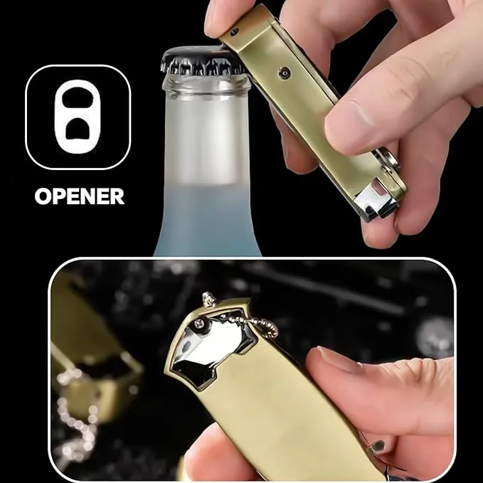 Cool Metal Design Jet Torch Lighter Refillable Butane Novelty Lighter for Gift Fireplace Candle Camping BBQ (Without Gas) (17)