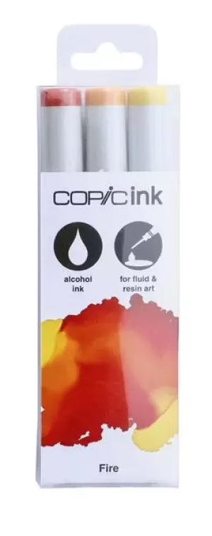 Copic Alcohol Ink Set 3 Fire