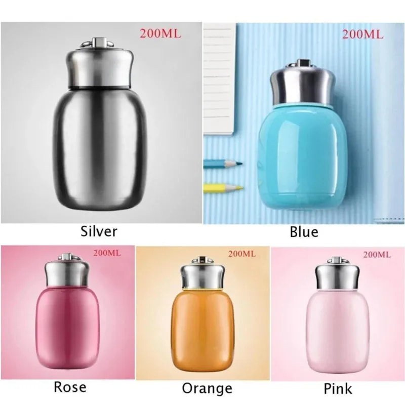 Cute Coffee Vacuum Flask - 200ML/280ML