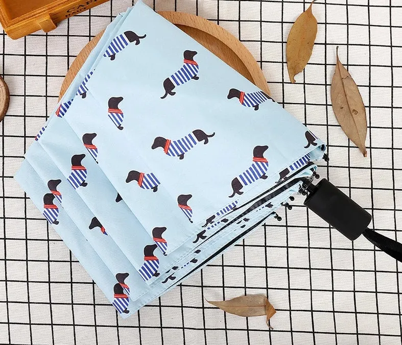 Cute Dachshund Umbrella