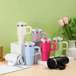 Cute Vacuum Insulated Stainless Steel Flask - 600 ml