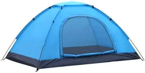 Double-Door Automatic Tent Fabric Screen Door Screen Ventilation Good Super Tough Pole Storage Portable Lazy Equipment Outdoor Leisure