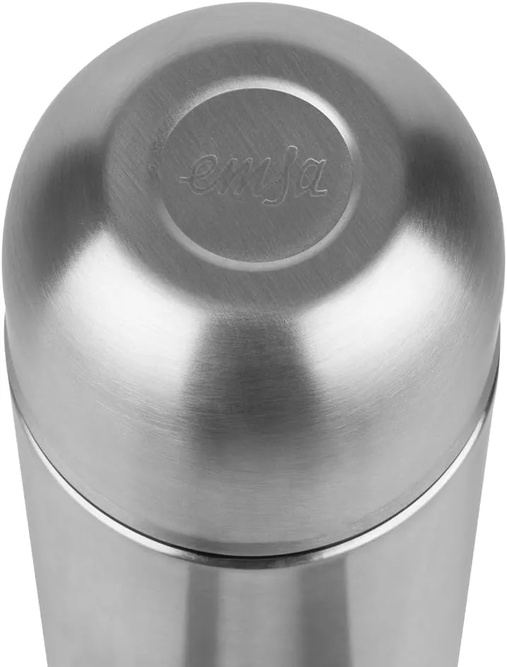 Emsa 618351600 Senator Safe Loc insulated flask, 0.35 litres, stainless steel