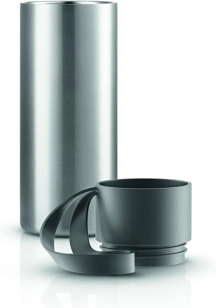 Eva Solo 567461 Flask (Grey, Stainless Steel, Plastic, Silicone, Stainless Steel)