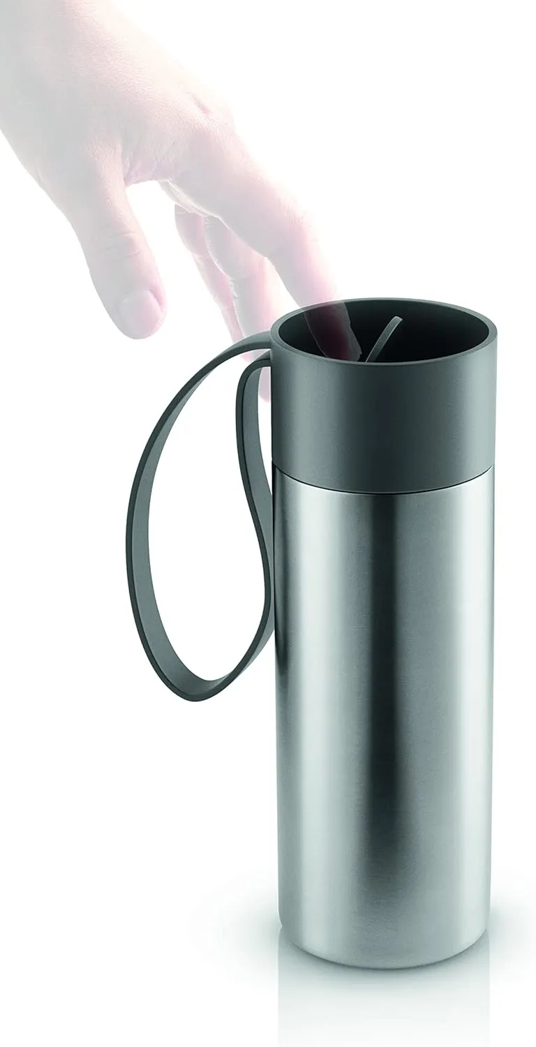 Eva Solo 567461 Flask (Grey, Stainless Steel, Plastic, Silicone, Stainless Steel)