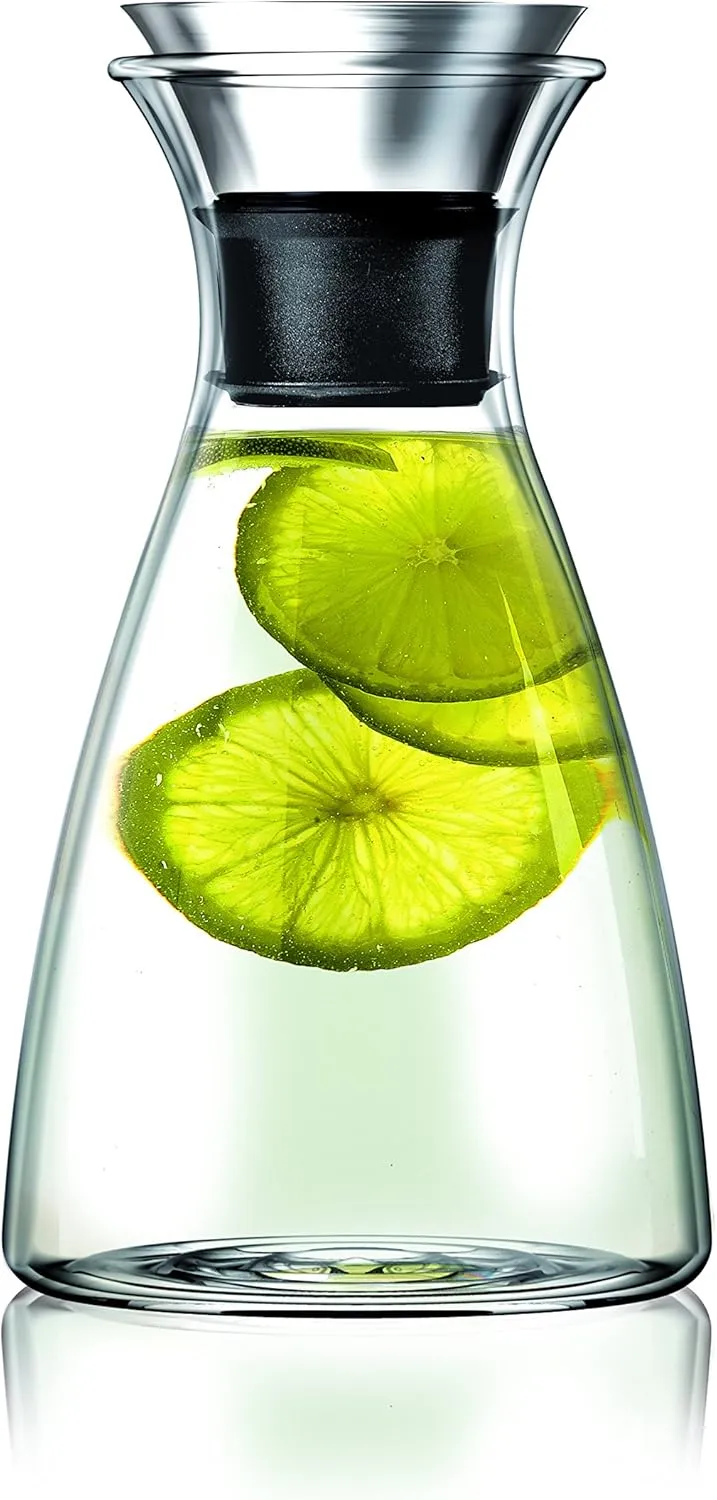 Eva Solo Drip Free Glass Carafe, 1-Liter