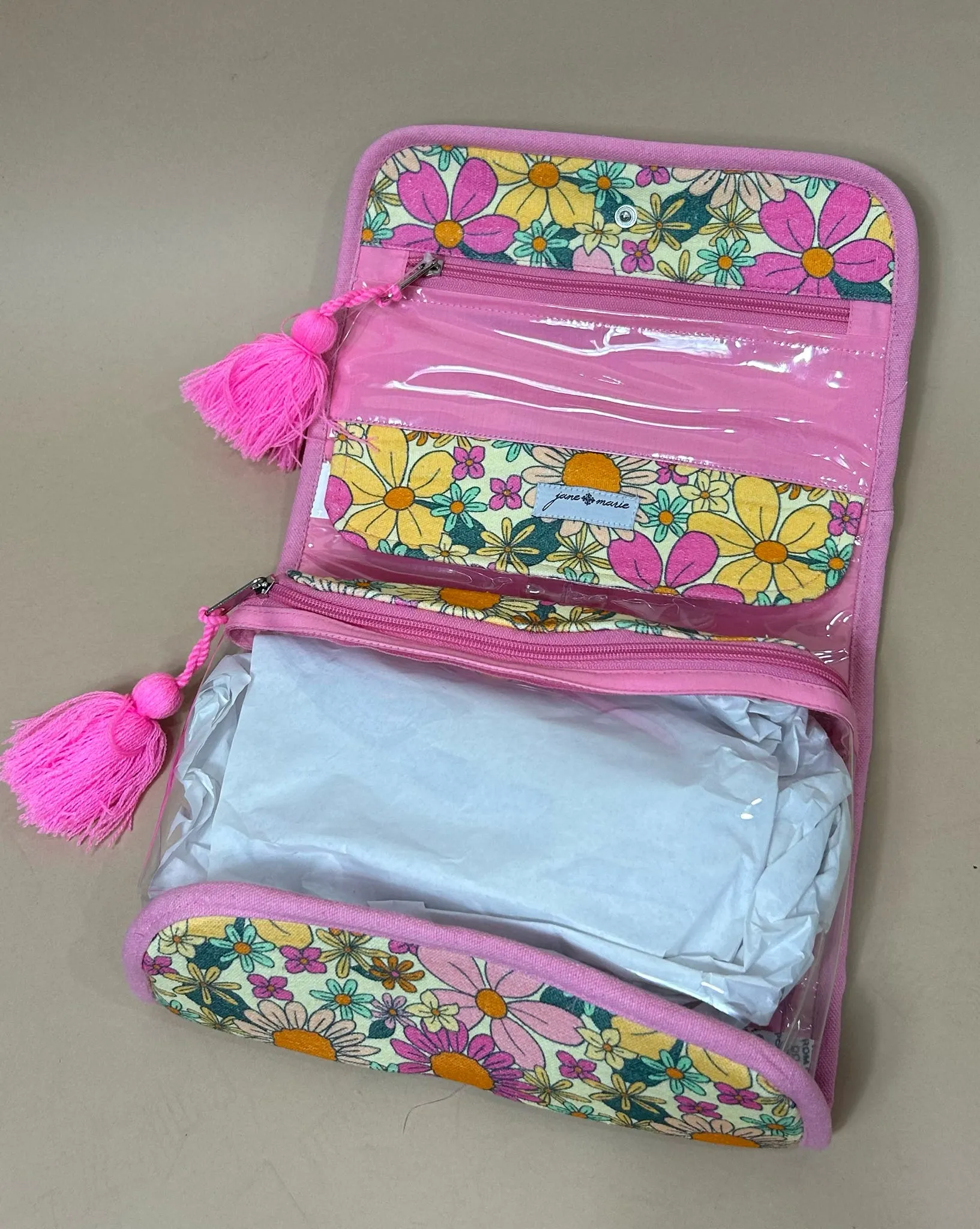 Fancy Floral Travel Organizer