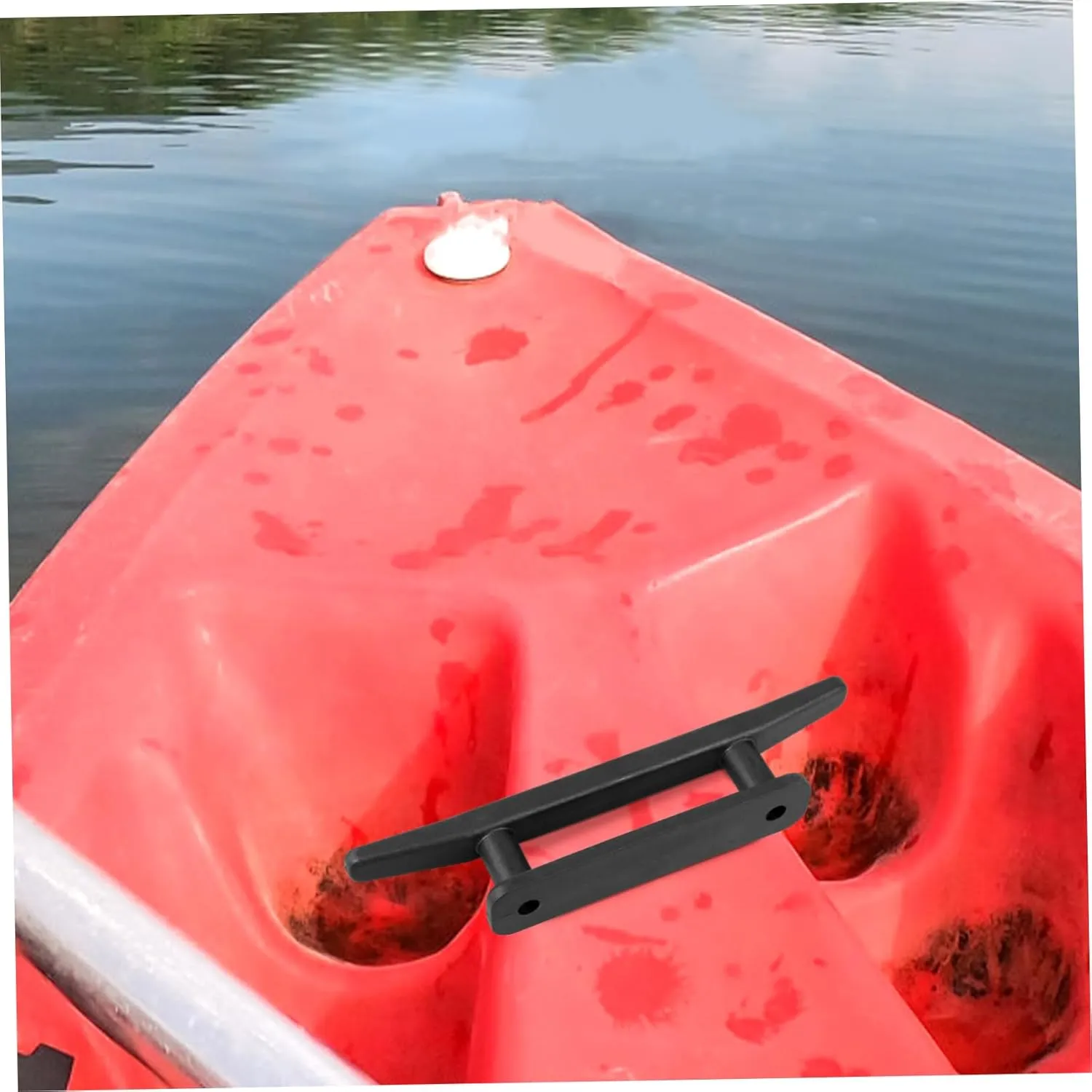 FAVOMOTO Boat Cleat Rope Holder Durable Weatherproof Cleat for Kayaks Yachts Boats Securely Locks Ropes Wear