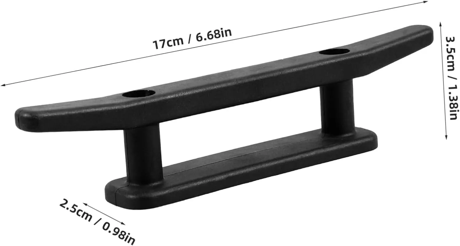 FAVOMOTO Boat Cleat Rope Holder Durable Weatherproof Cleat for Kayaks Yachts Boats Securely Locks Ropes Wear