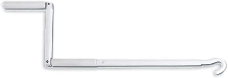 Fiamma Short Crank Handle Awning Pole Silver Modern Travel, Camping Umbrella