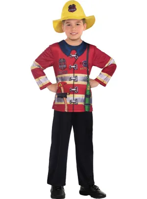 Fire Fighter Boys Sustainable Costume