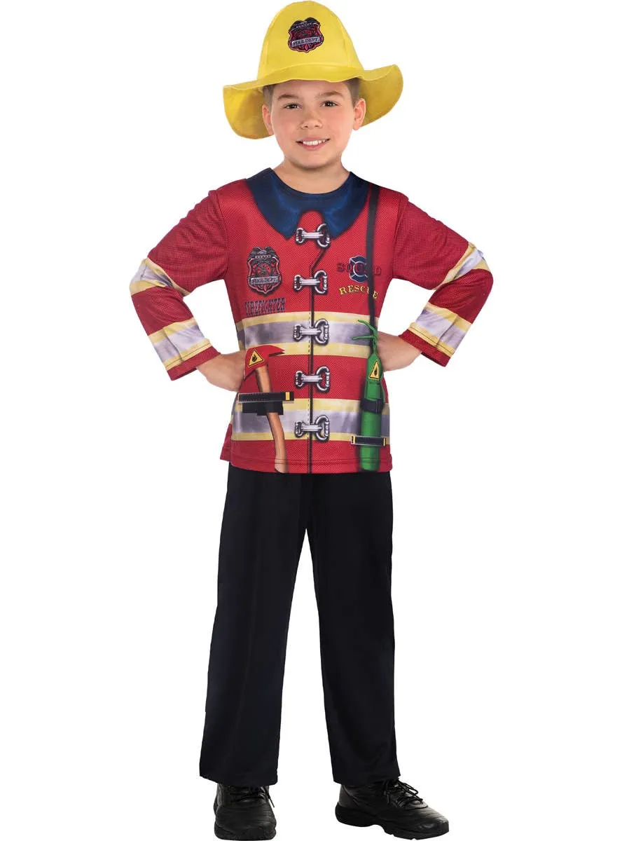 Fire Fighter Boys Sustainable Costume