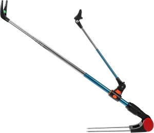 Fishing Equipment Ground Inserted Bracket Double Fishing Rod Rack Easy to Install