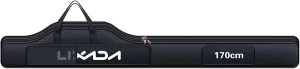 Fishing Rod Bag, 170cm Fishing Bag Portable Folding Fishing Rod Reel Bag Fishing Pole Gear Tackle Tool Carry Case Carrier Travel Bag Storage Bag Organizer
