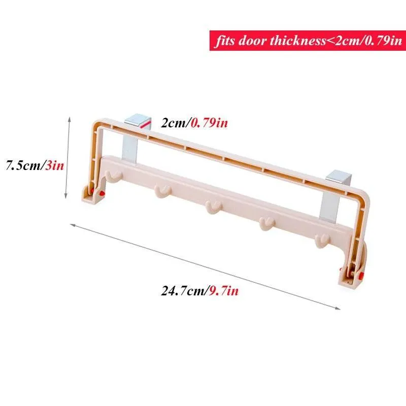 Foldable Cabinet Organizer Hanger - Space-Saving Storage Solution