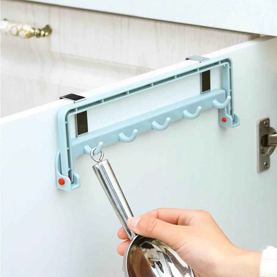 Foldable Cabinet Organizer Hanger - Space-Saving Storage Solution