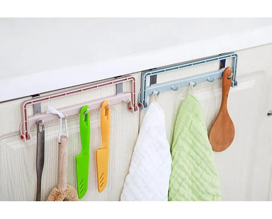 Foldable Cabinet Organizer Hanger - Space-Saving Storage Solution