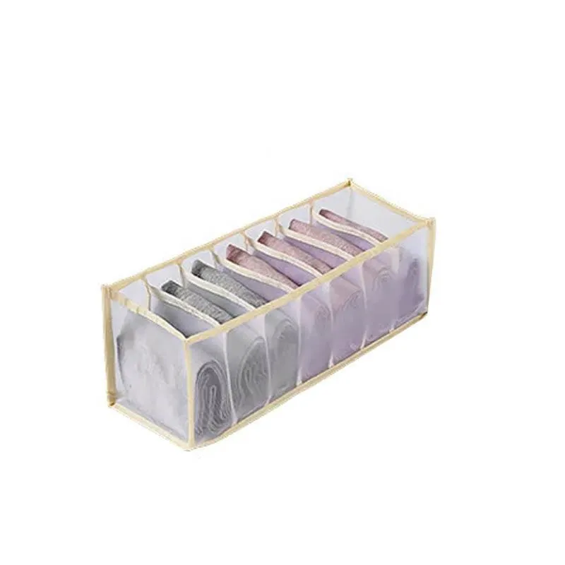 Foldable Drawer Organizer Divider Bra Sock Underwear Storage Closet Wardrobe