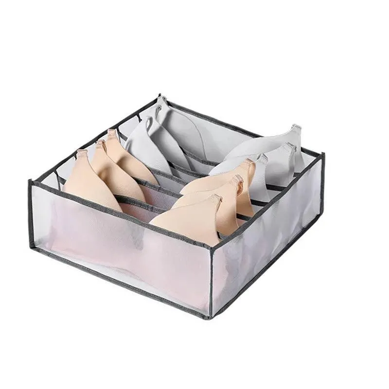 Foldable Drawer Organizer Divider Bra Sock Underwear Storage Closet Wardrobe
