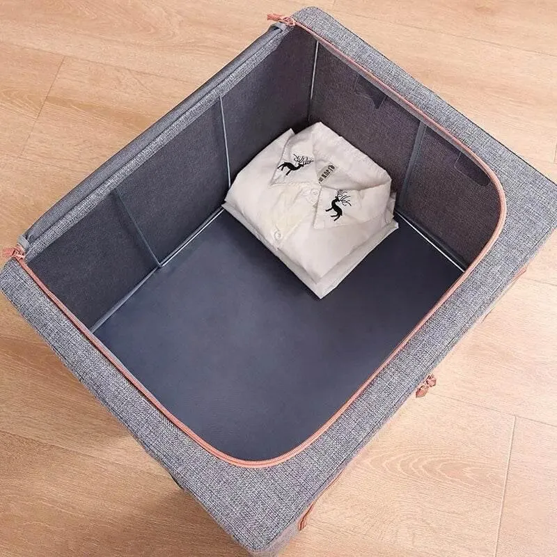 Foldable Large Storage Organizer Box - Space-Saving Container