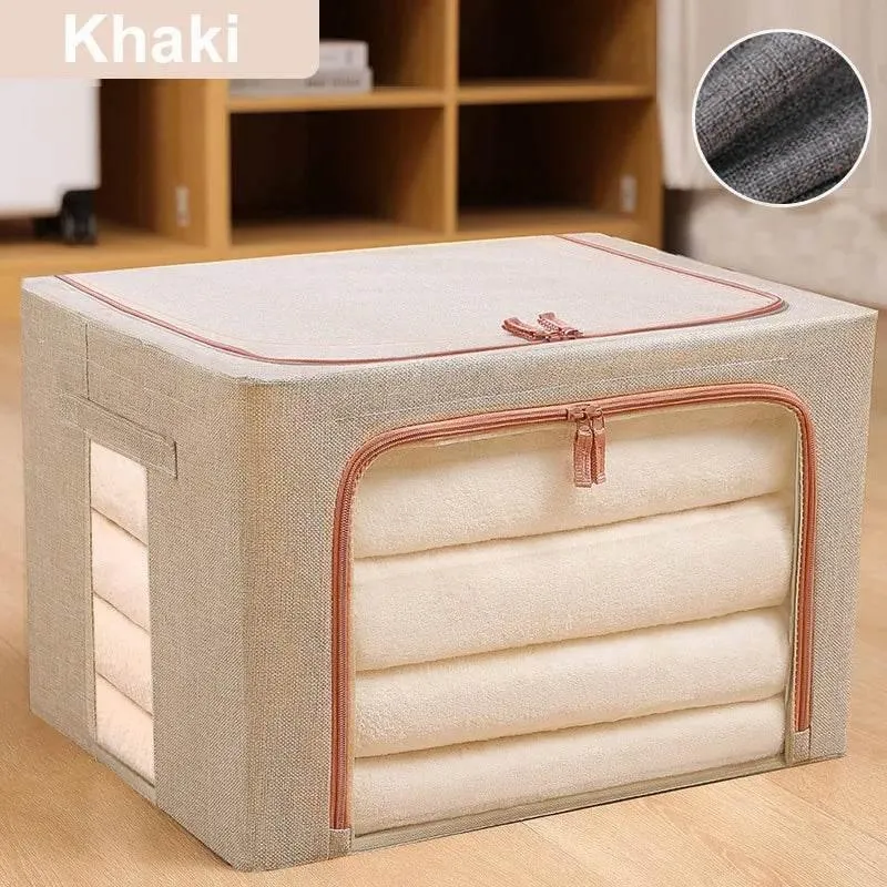 Foldable Large Storage Organizer Box - Space-Saving Container