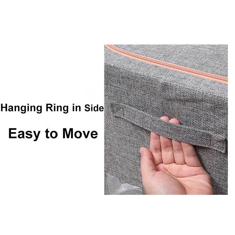 Foldable Large Storage Organizer Box - Space-Saving Container