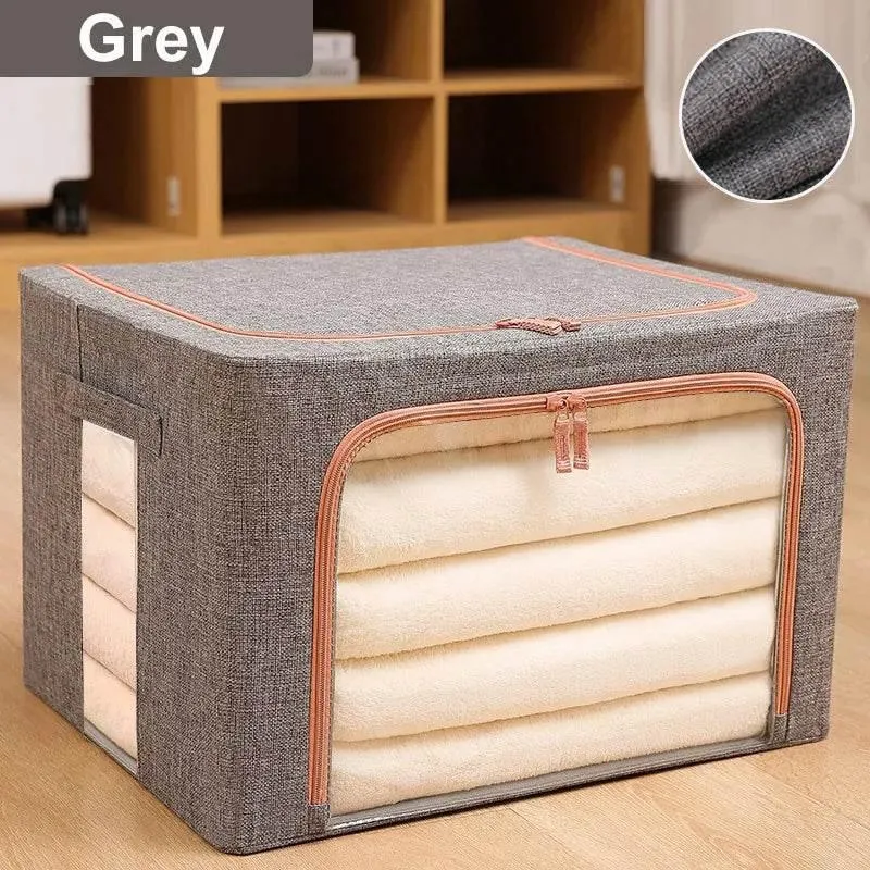 Foldable Large Storage Organizer Box - Space-Saving Container