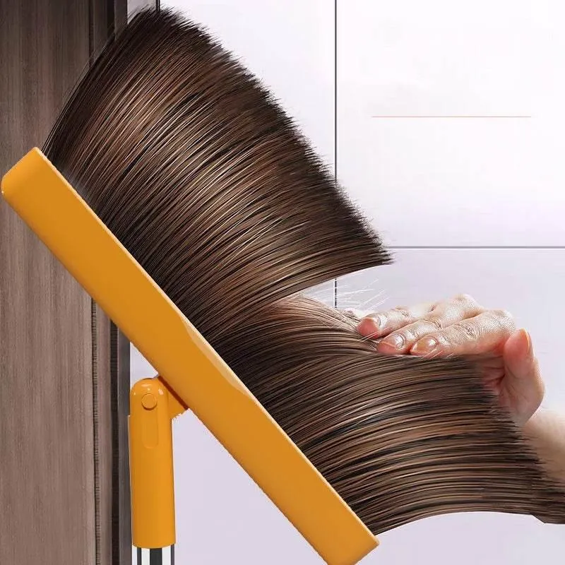 Foldable Magnetic Self-Cleaning Broom - Compact Dust Mop