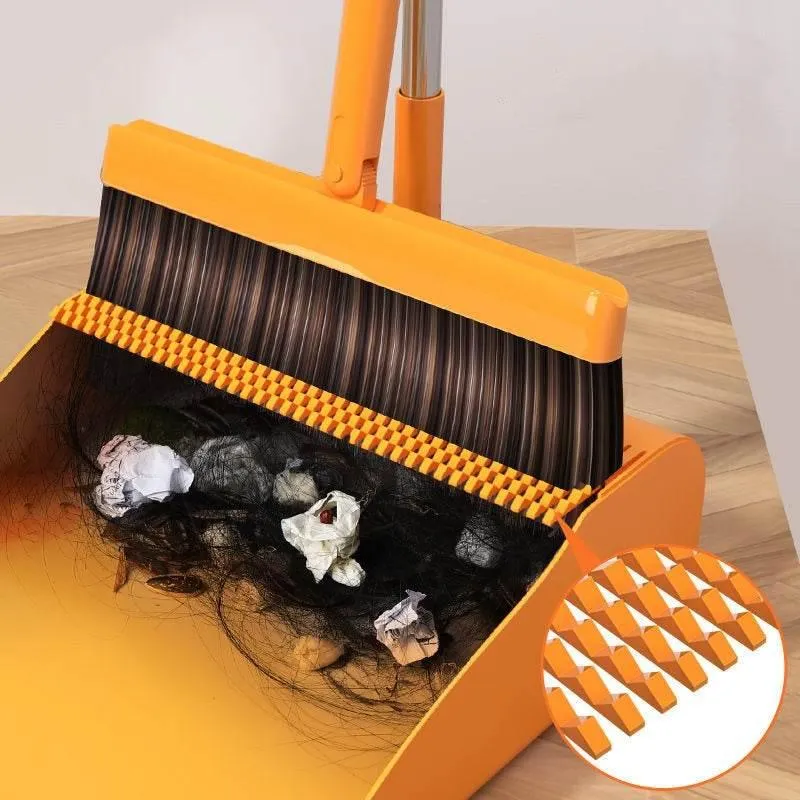 Foldable Magnetic Self-Cleaning Broom - Compact Dust Mop