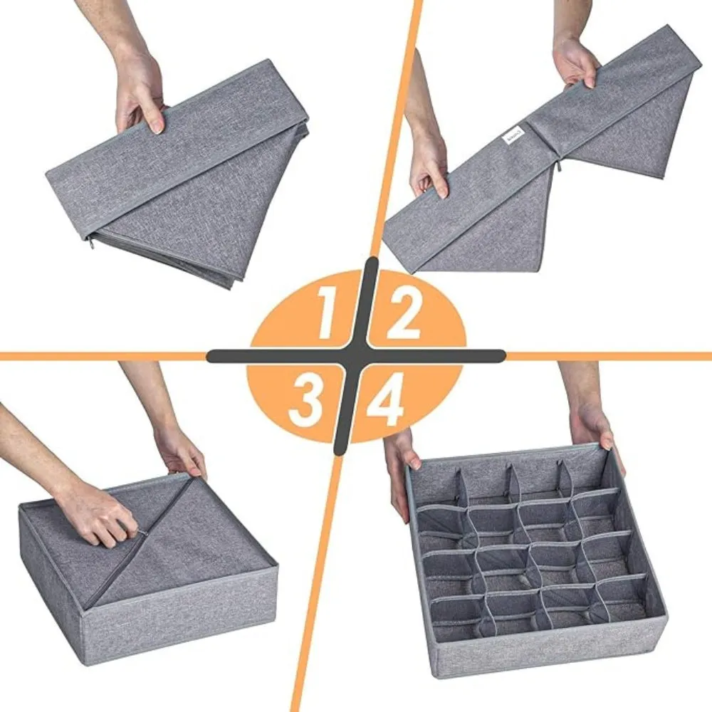 Foldable Sock & Underwear Organizer