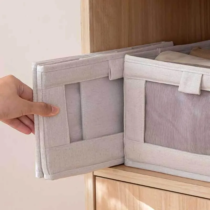 Foldable Storage Box - Smart Home Organizer for Bedroom