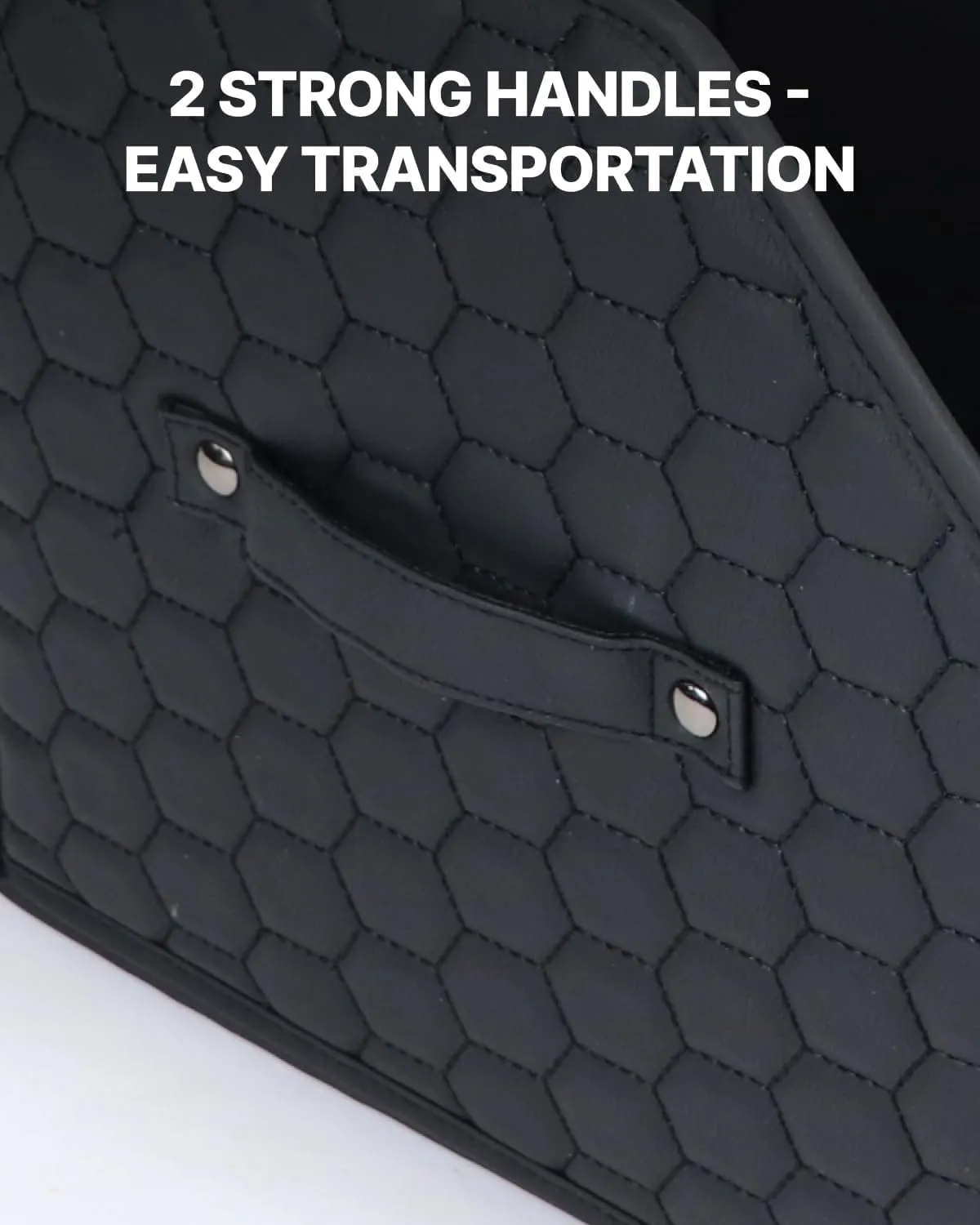 Foldable Trunk Organizer For Car - Trunk Organizers Car Storage - Collapsible Auto Trunk Organizer With Lid - Small And Large Cargo Organizer - Trunk Organization (Black 21)