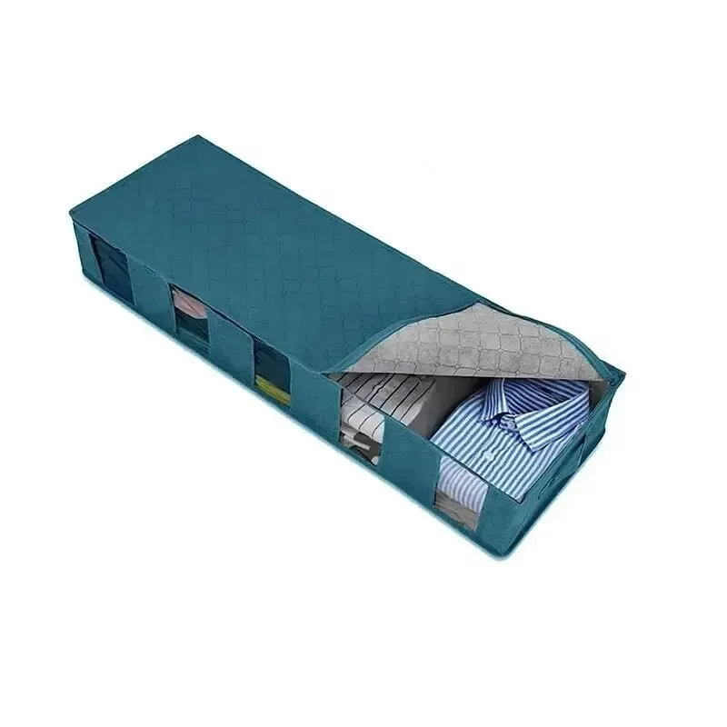 Foldable Underbed Storage Bag – Large Capacity Organizer with Adjustable Compartments