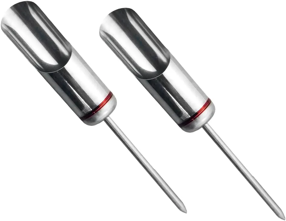 Folding Fishing Pole Rod Holder, 2PCS Stainless Steel Detachable Fish Ground Plug Ground Support Stand Rod Holder for Outdoor Fishing